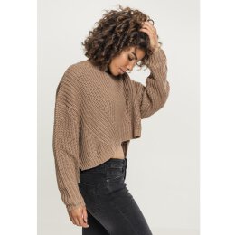 Urban Classics - TB2359 - Ladies Wide Oversize Sweater - taupe